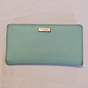 Kate Spade Wallet - Mint Green / Teal